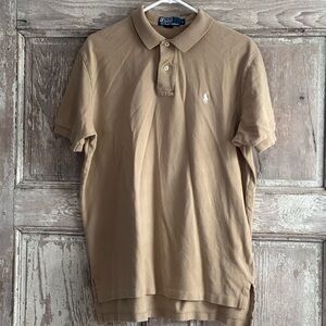 Ralph Lauren Tan Polo Shirt